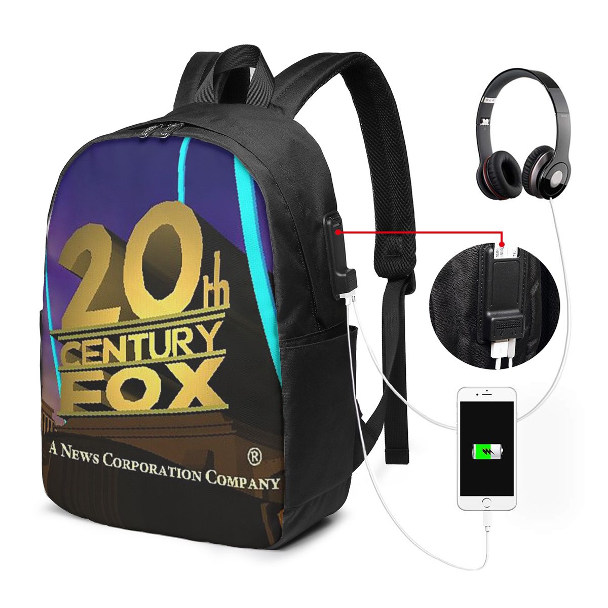 Women Bags For College - Zaino classico 20th Century Fox, borsa