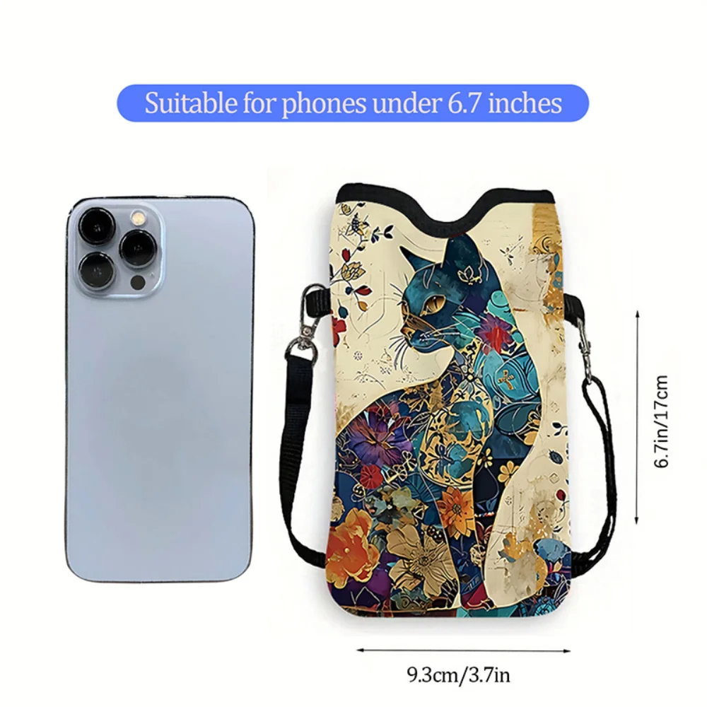 Borsa a Tracolla con Motivo Fl - Phone Bag Crossbody recensione e prezzo