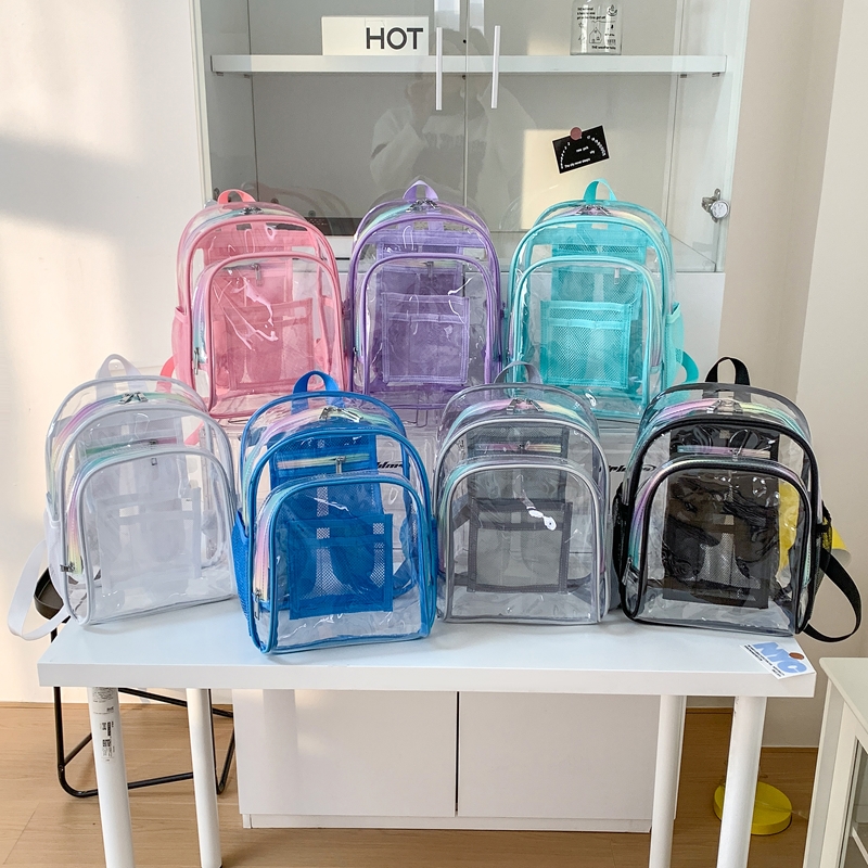 Zaino Trasparente in PVC con C - Women Bags For Sale recensione e prezzo