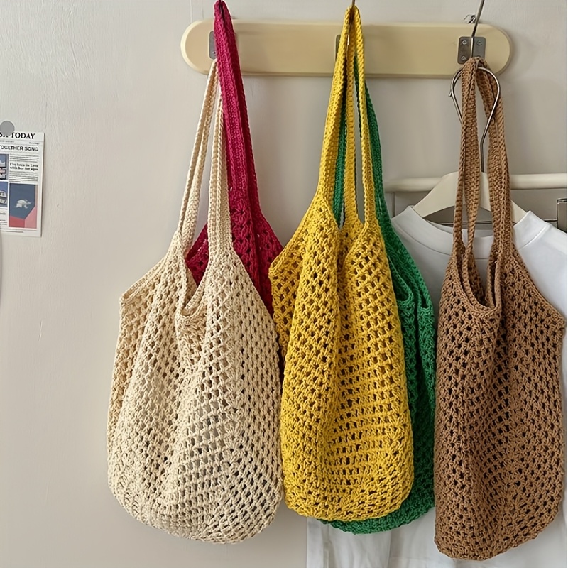 Borsa a Tracolla in Maglia Tra - Crochet Market Bag recensione e prezzo