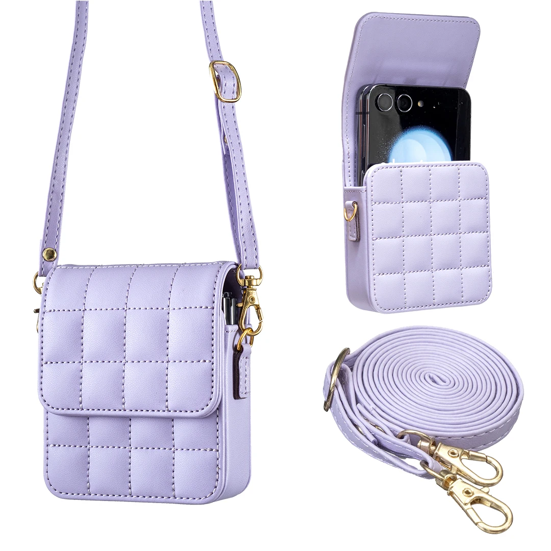Borsa a tracolla in pelle con  - Phone Bag Crossbody recensione e prezzo