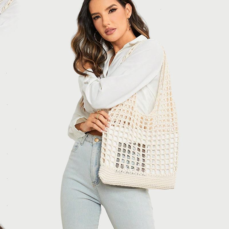 Borse all'uncinetto alla moda  - Crochet Market Bag recensione e prezzo