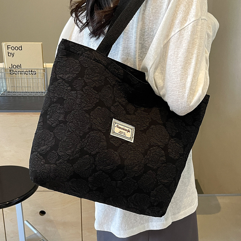 Borsa tote in tela stile corea - Women Bags For College recensione e prezzo