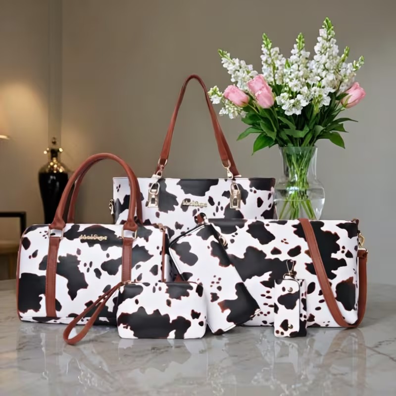 Set di 6 Borse in PU con Motiv - Women'S Crossbody Bags recensione e prezzo