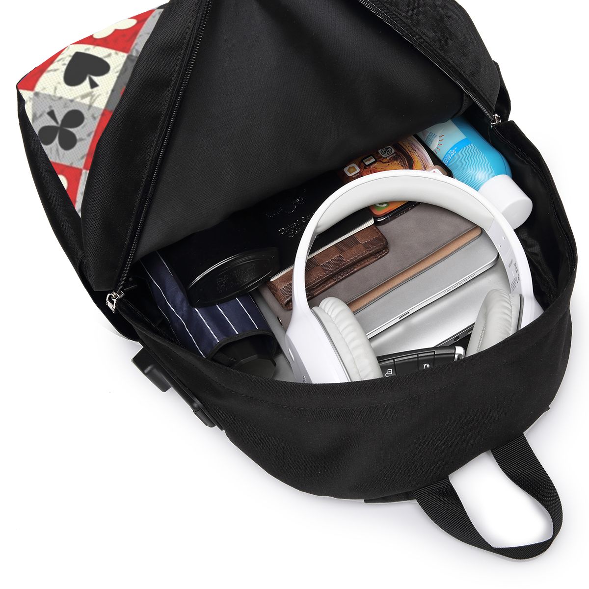 Zaino con stampa di carte da g - Women Bags For College recensione e prezzo