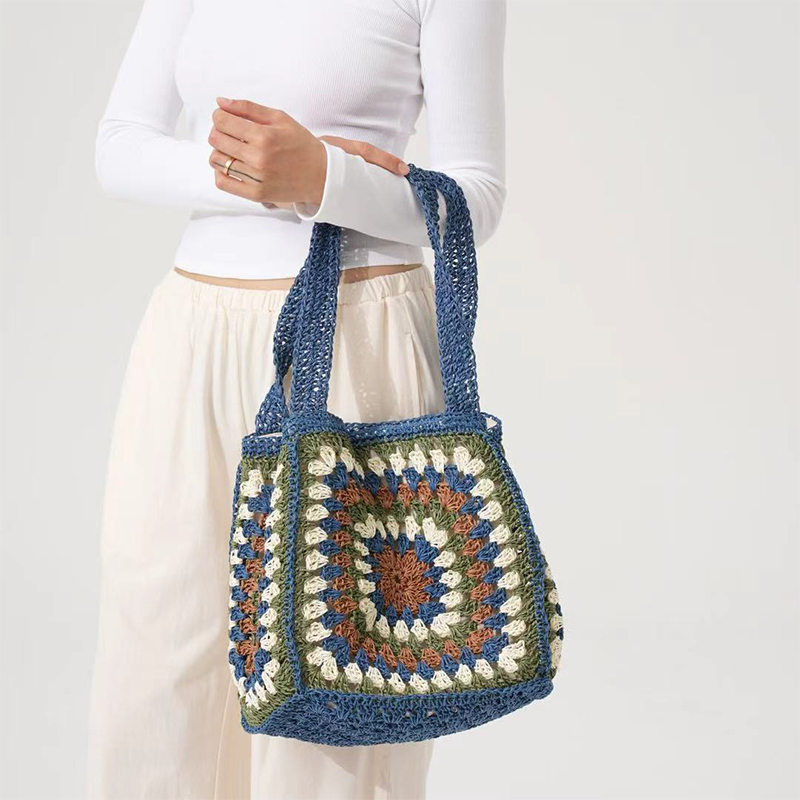 Borsa estiva intrecciata a man - Crochet Market Bag recensione e prezzo