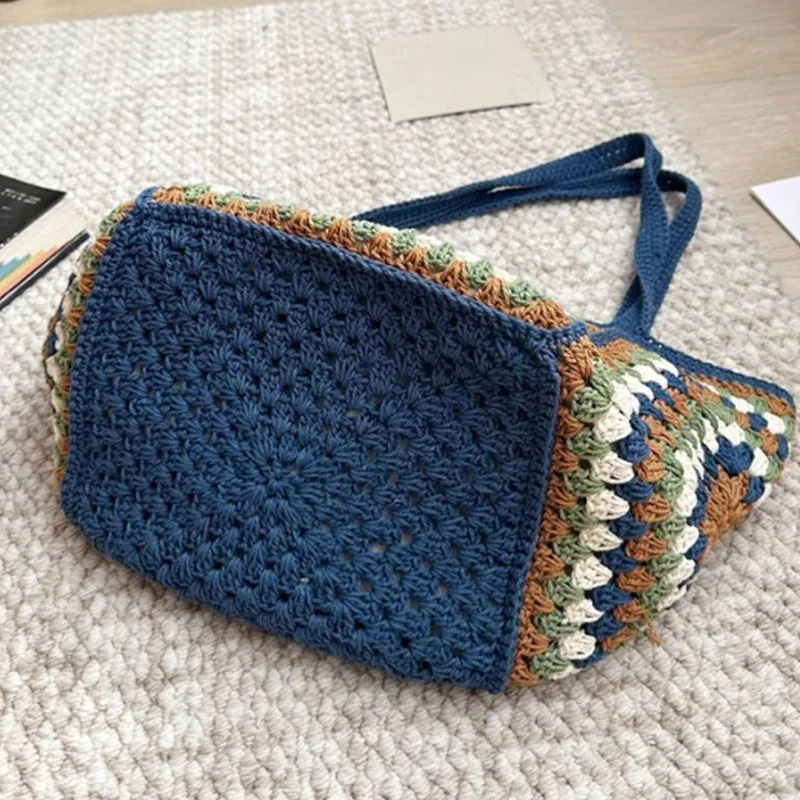 Borsa estiva intrecciata a man - Crochet Market Bag recensione e prezzo