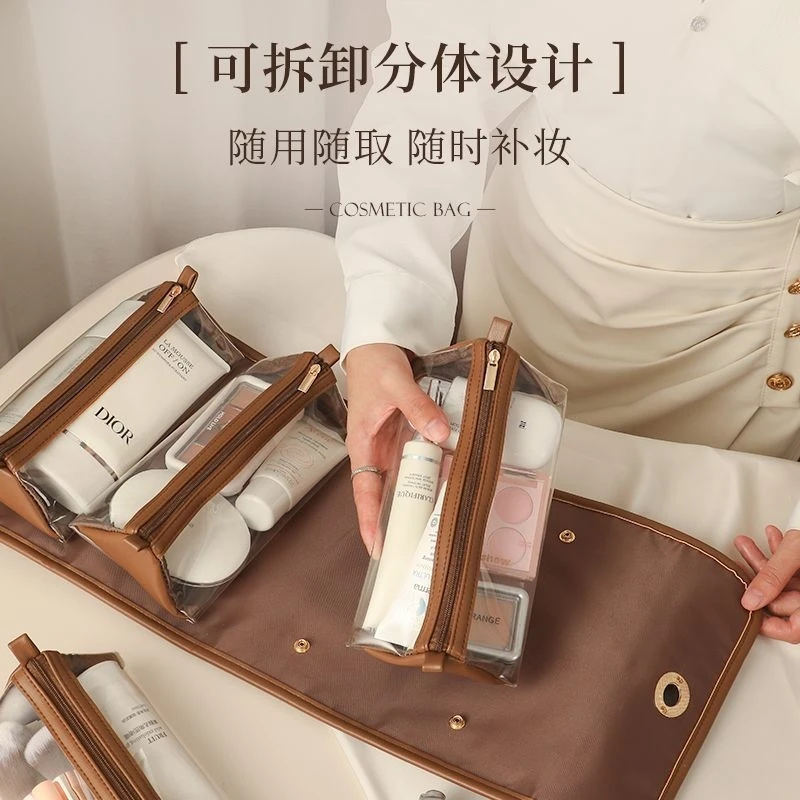 Borsa per il trucco 4 in 1, or - Women Vanity Bags recensione e prezzo