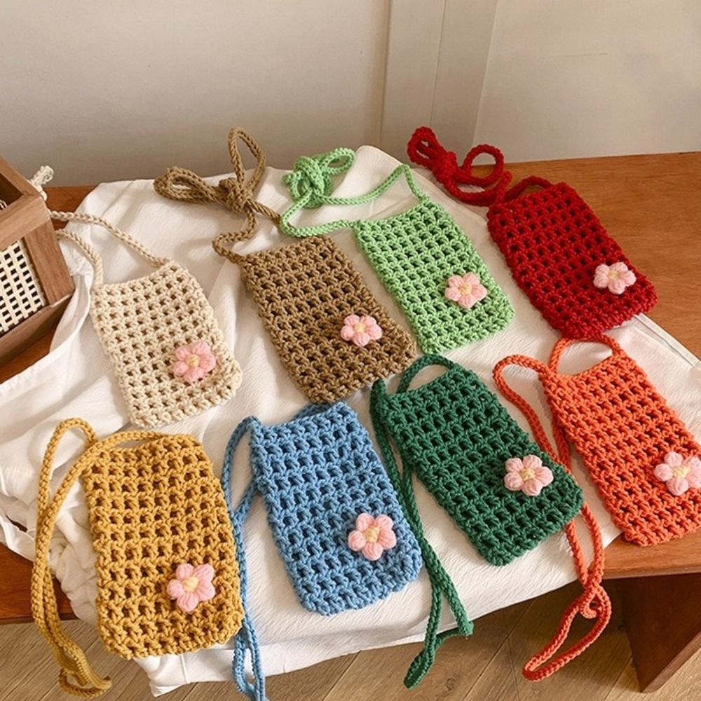 Borsa a tracolla con tessitura - Crochet Market Bag recensione e prezzo