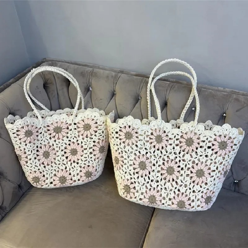Borsa a tracolla all'uncinetto - Crochet Market Bag recensione e prezzo